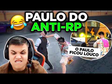 Paulinho o LOKO ficou MALUCO e ATAC0U a cidade no GTA ANTI-RP