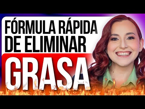 Fórmula rápida de eliminar grasa