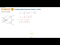 Circle Angles and Arcs Relationships