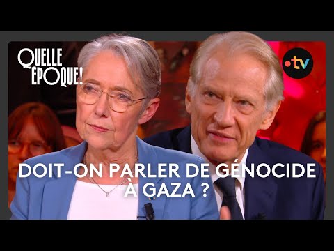 Guerre au Proche-Orient : Dominique de Villepin face à Élisabeth Borne - #QuelleEpoque 23 nov. 2024