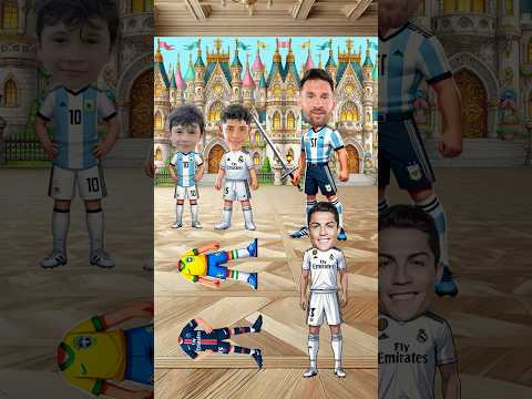 Hangi oğlum gerçek tahmin edin!🤩😎 Ronaldo, Messi, Jr. Ronaldo, Jr. Messi