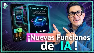 VEO 3 Ahora en Filmora Mobile | Nuevas Herramientas de IA en Filmora Teléfono
