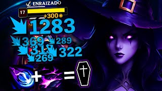 6 ITENS DE DANO E A MORGANA FRITA GERAL KKKKKKKKKK