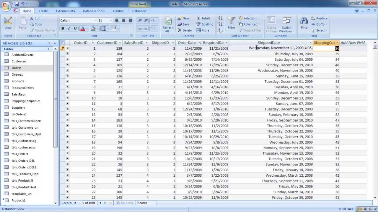 How to Format Date and Time Values in Access