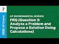 Environmental Impact and Mathematical Concepts