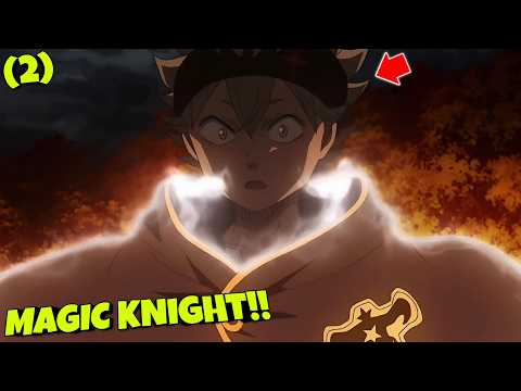 DAHIL SA KANYANG MATINDING DETERMINASYON SIYA AY NATANGGAP BILANG ISANG MAGIC KNIGHT