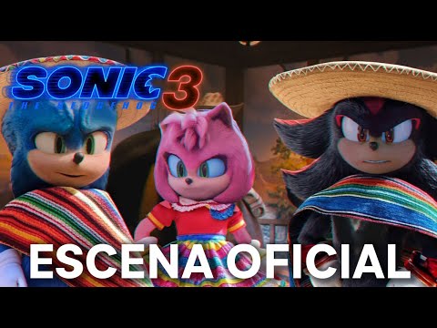 SONIC EN MEXICO | ESCENA OFICIAL ELIMINADA DE SONIC 3 LA PELICULA