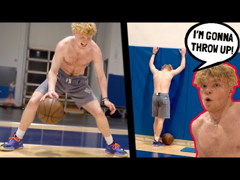 NBA Trainer Kicks My A**! (NBA WORKOUT)