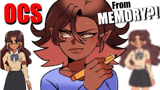 DRAWING MY OCS FROM MEMORY?! 😭