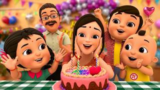 Mummy Ka Birthday Hai 🎂 | मम्मी का जन्मदिन 🎉 | Hindi Rhymes for Kids | ZappyToons