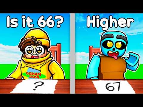 Roblox GUESS THE NUMBER!