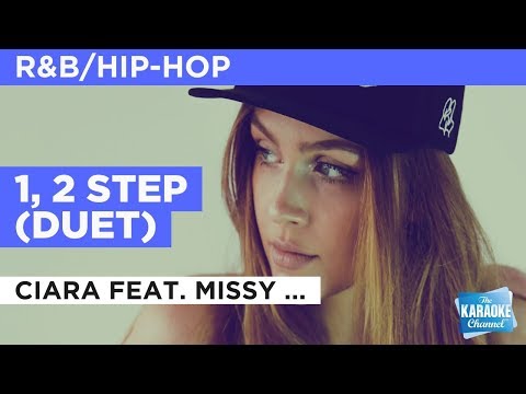1, 2 Step (Duet) in the style of Ciara feat. Missy Elliott | Karaoke with Lyrics