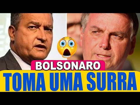 A MÁSCARA CAIU, TODA MENTIRA REVELADA E BOLSONARO TOMA UMA SURRA DO MINISTRO RUI COSTA! TOMA SAFADO!