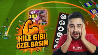 BOMBACI SANE'ye HİLE GİBİ ÖZEL BASIM YAPTIK! 💪 BOMBA ŞUTLARI İNANILMAZ OLDU! 💣 eFootball Mobile 2025