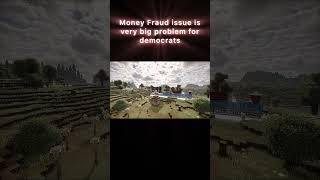 Money Fraud issue is very big problem for democrats