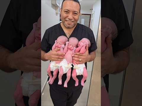 Triplets baby born #newbornarrival