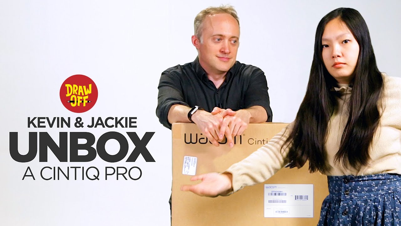 Kevin & Jackie Unbox A Fancy Drawing Monitor Draw Off
