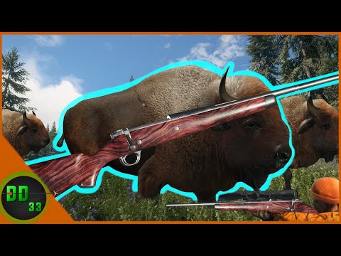 We Had So Much Fun Hunting Bison With The 375 MAGNUM! Call Of The Wild