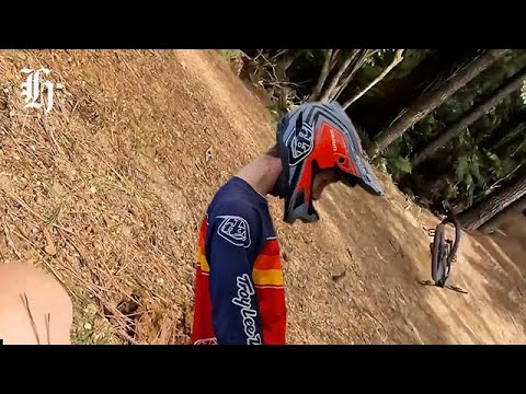 YouTube video thumbnail: Rotorua Student Comes up With Bike Safety Invention