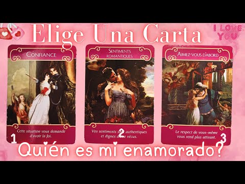 TAROT INTERACTIVO🌹Quien es? Que conexión es? Pasado Presente y Futuro♥️Todo sobre tu Enamorado