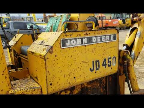 John Deere 450 Tracked Crawler Loader For Sale w/...