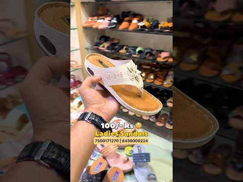 Ladies Sandals 100/- Rs 😳 #shorts #sandals #chappal #ladiessandal