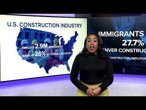 YouTube video thumbnail: New Study Finds Immigrants Make up 27.7% of Denver's Construction Workforce