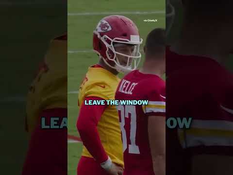 Remember when Patrick Mahomes got pranked at Chiefs training camp 😂 #shorts