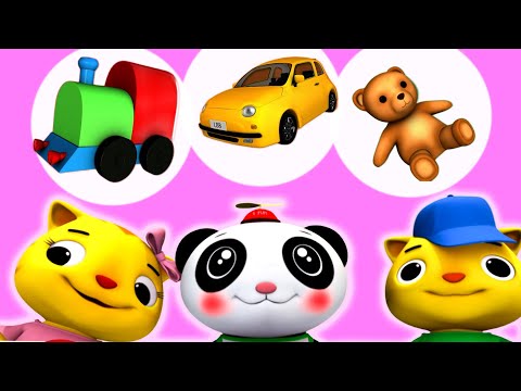 Sharing is Fun! 🤝We Share Our Toys - Sharing Song