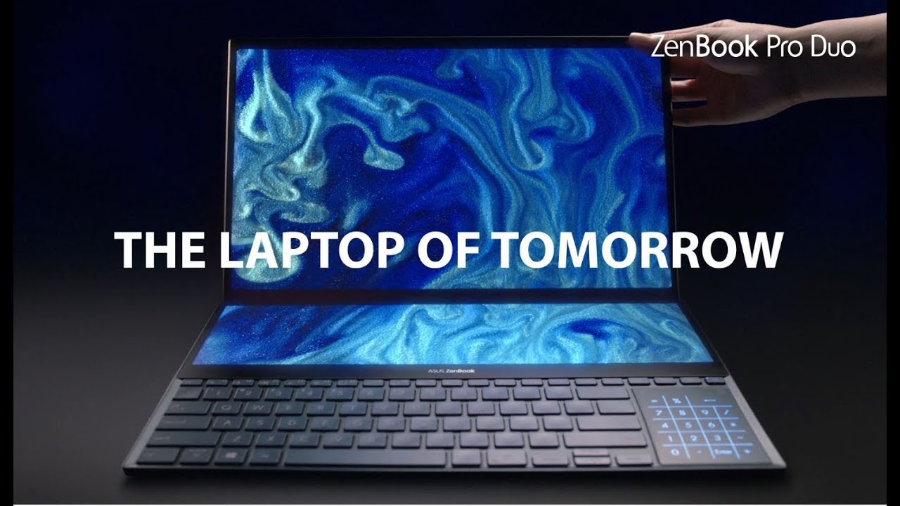  ASUS Portátil ZenBook Pro Duo UX581, pantalla táctil NanoEdge  4K UHD de 15.6, Intel Core i7-10750H, 16GB RAM, 1TB PCIe SSD, GeForce RTX  2060, ScreenPad™ Plus, Windows 10 Pro, Celestial Blue, 