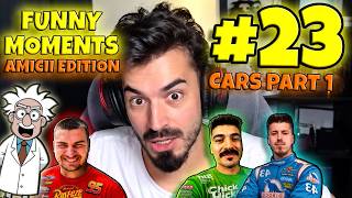 Amicii maimutele si Amicii in CARS 1 Partea 1 | FUNNY MOMENTS: AMICII EDITION #23 |