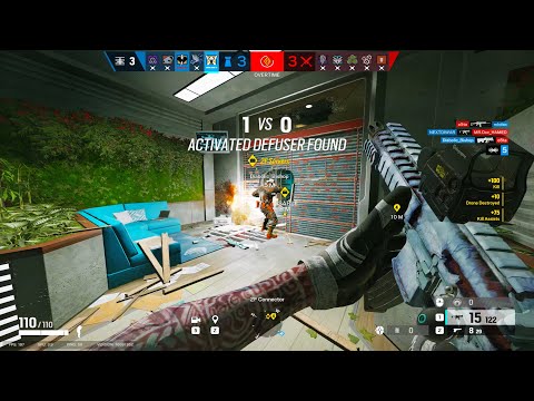 [DeeV FPS] - Tom Clancy's Rainbow Six Siege Ranked Gameplay ( No Commentary )