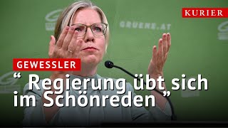 Grünen-Chefin Gewessler wirft Regierung Untätigkeit vor