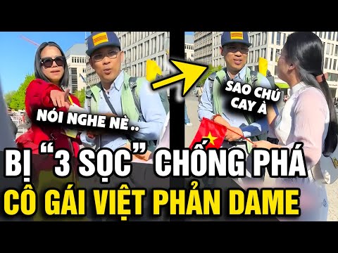 Sang MỸ du lịch bất ngờ bị ÔNG CHÚ 3 SỌC chống phá, cô gái người Việt PHẢN DAME | Tin Nhanh Official