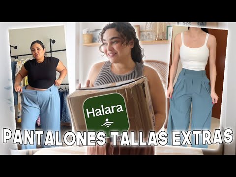 Los mejores pantalones para mi tipo de cuerpo!👖💛 (HAUL HALARA TALLAS EXTRAS)