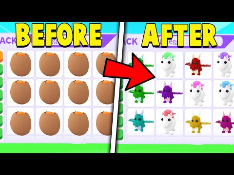 I Opened EVERY PET in CRACKED EGGS Before They Leave.. (Adopt Me)
