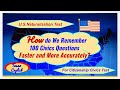 U.S. Government and History Concepts