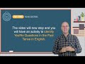Forming Yes/No Questions in Past Tense