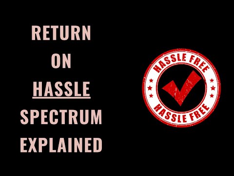 The Return on Hassle Spectrum (Get MORE Out of Your Investments)