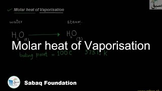 Molar heat of Vaporisation