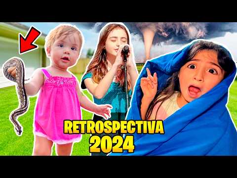 COBRA, FURACÃO e CRUSH SECRETO! RETROSPECTIVA 2024 MELHORES MOMENTOS da FAMÍLIA! Pai Também Vloga