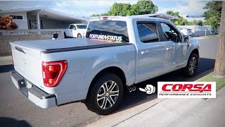 Corsa Sport Side Exit Exhaust On Omar's 2024 F150