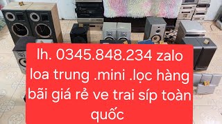 NGÀY 16/9 LH. 0345.848.234 ZALO AE GIAO LƯU ÂM THANH BÃI NHẬT GIÁ RẺ SÍP TOÀN QUỐC 