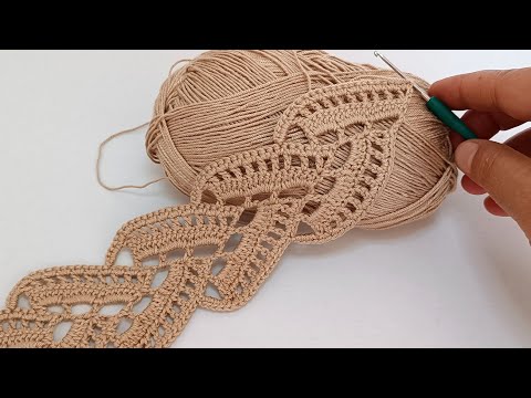 Look, you can easily apply this stitch to all kinds of fabric. Crochet pattern