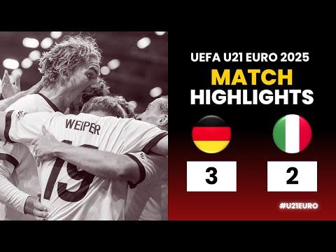 Germany U21 - Italy U21 | 3-2 AET | Highlights | UEFA U21 Euro 2025 | germany italy u21