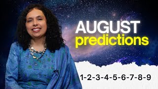 August '25 Predictions For Number 1-2-3-4-5-6-7-8-9| कैसा होगा अगस्त  आपके लिए? Jaya Karamchandani