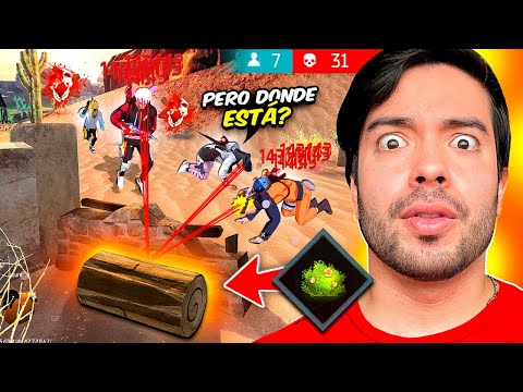 EL CAMUFLAJE DEFINITIVO en FREE FIRE x NARUTO! - AntronixxG