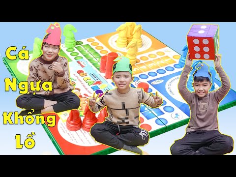 Trò Chơi Cờ Cá Ngựa Khổng Lồ ♥ Minh Khoa TV