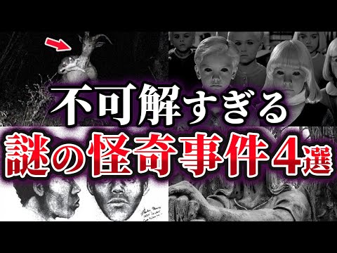 【ゆっくり解説】極めて不可解な謎の怪奇事件4選