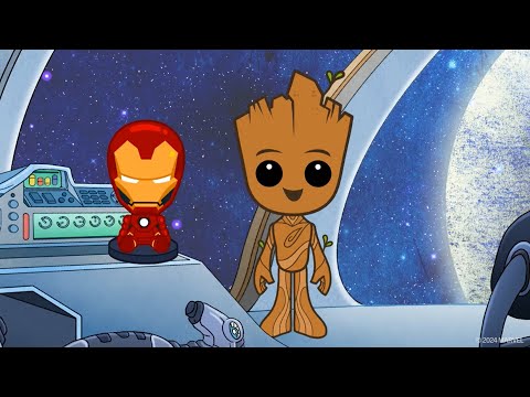 Groot se veste de Homem de Ferro! | Junte Seu Time